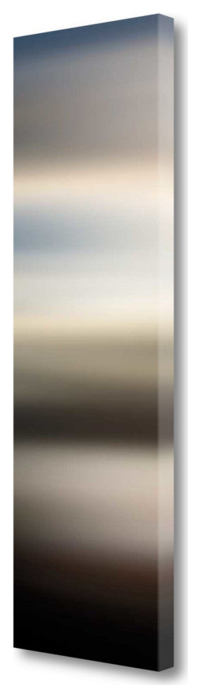 Shades of Blue Gradient 4 Giclee Wrap Canvas Wall Art