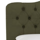 Aaron Twin Tufted Headboard, Velvet Loden