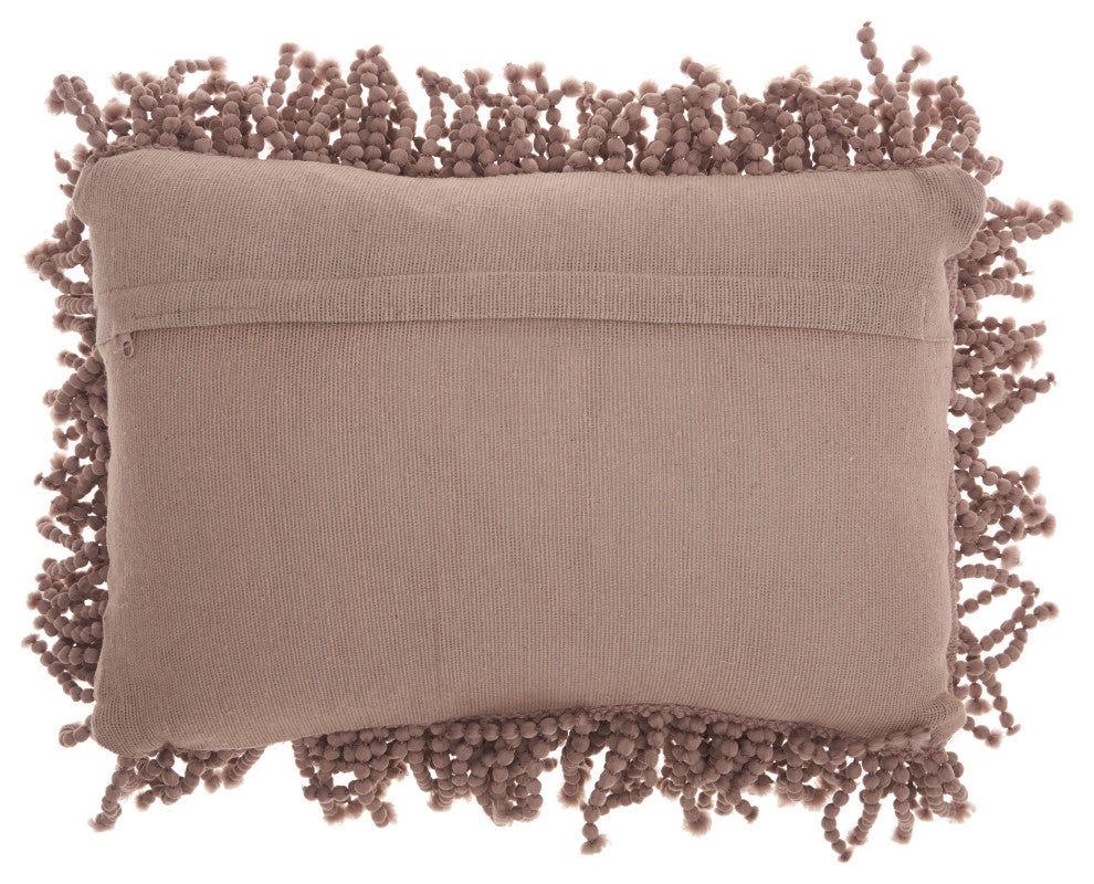 Mina Victory DC105 Throw Pillow, Lavender, 14" x 20"
