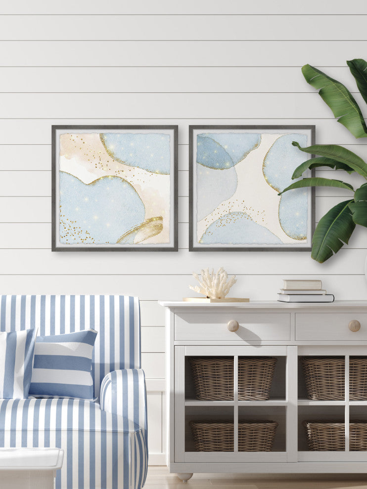 Freedom Pass Diptych, 2-Piece Set, 24x24 Panels