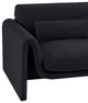 Sloan Black Velvet Fabric Chair