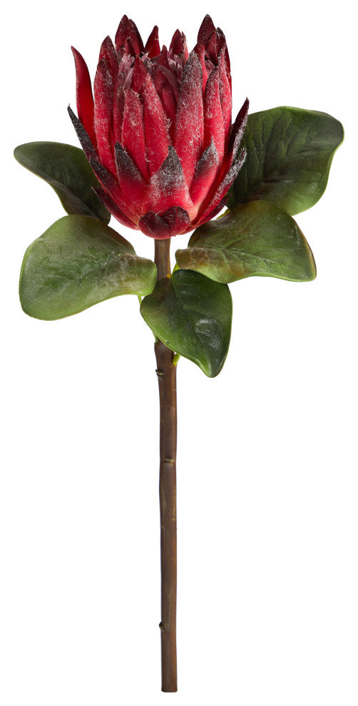 23" King Protea Artificial Flower, Set of 4