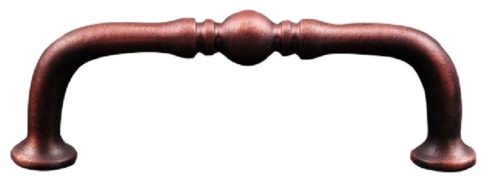 RKI Decorative Elongated Colonial Pull, Distressed Copper
