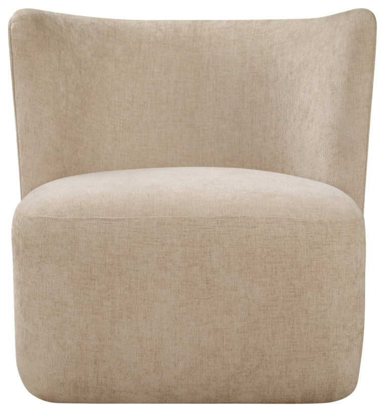 Uttermost Narrows Moss Green Swivel Chair