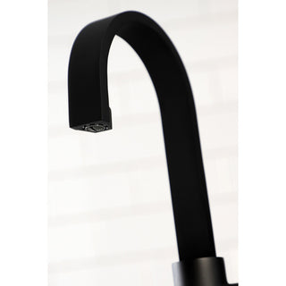 LS8610DKL Kaiser One-Handle 1-Hole Deck Mounted Bar Faucet, Matte Black