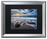 'The Song of Water' Silver Framed Canvas Art by Mathieu Rivrin