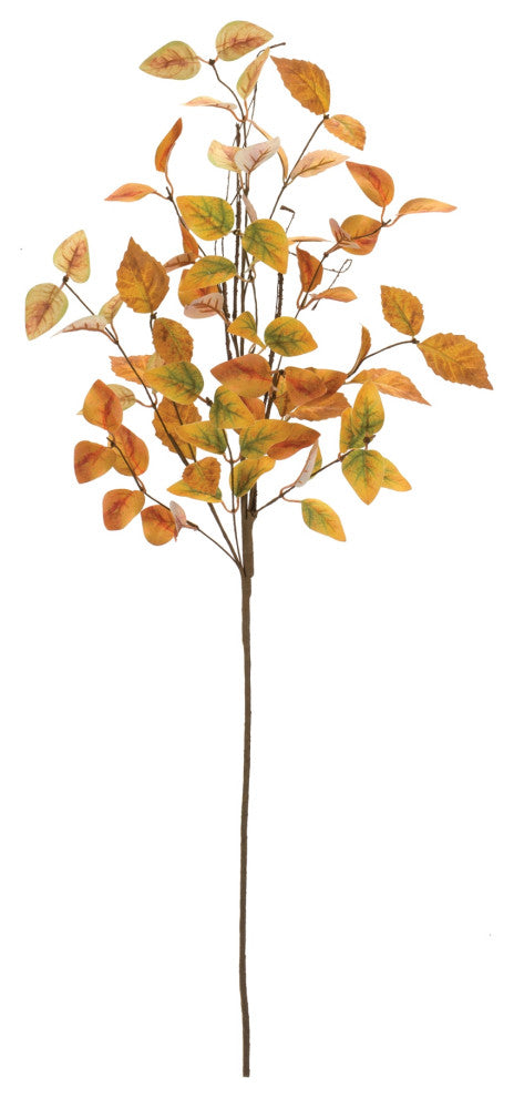 Fall Leaf Twig Spray, Set of 12