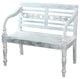 Sterling Industries 6500557 20.8" Width Bench with Restoration Black Finish