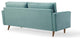 Valour Performance Velvet Sofa - Mint