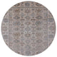 Ahgly Company Indoor Round Mid-Century Modern Area Rugs, 4' Round