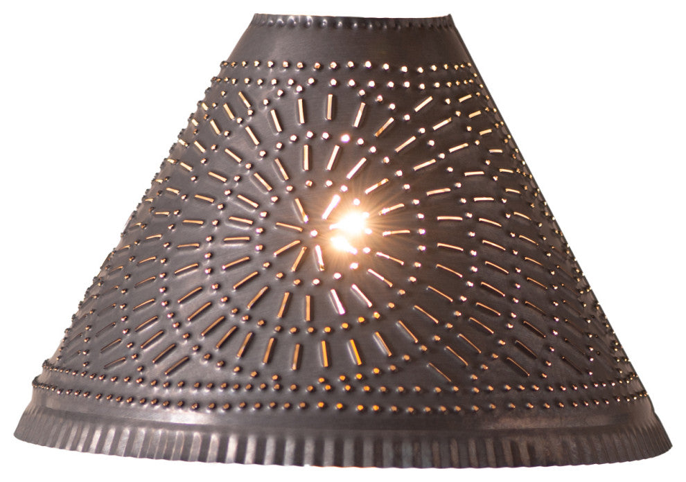 Plantation Shade With Chisel, Kettle Black
