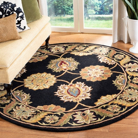 Safavieh Heritage hg314a Black Area Rug, 8'0" X 8'0"