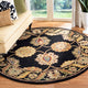 Safavieh Heritage hg314a Black Area Rug, 8'0" X 8'0"