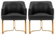 Manhattan Comfort Raya Dining Armchair, Set of 2