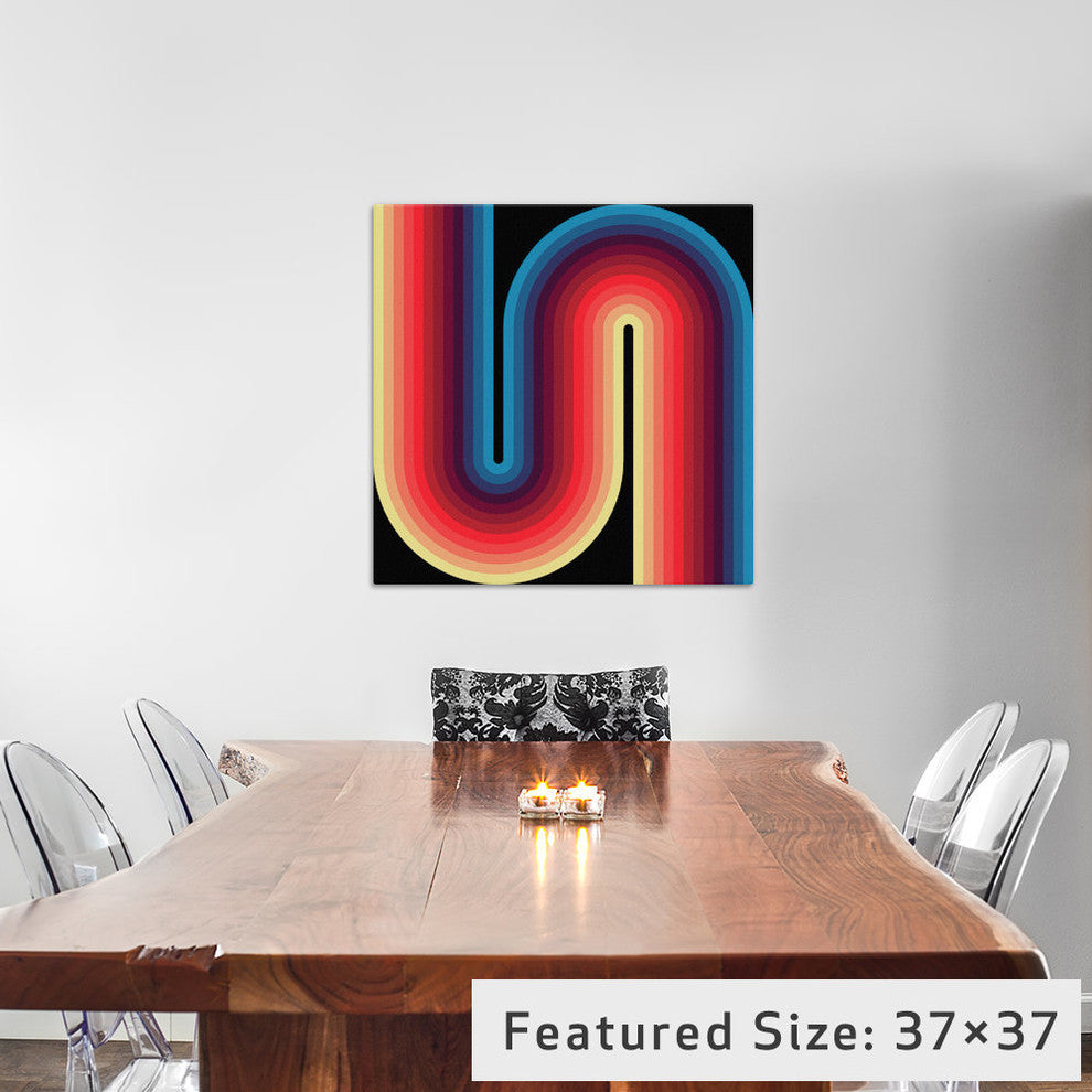 "Flow Dark I" by Greg Mably, 26x26x1.5