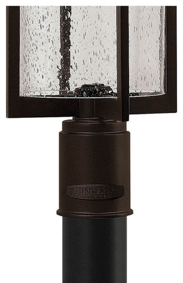 Hinkley Lighting 1321 Shelter 120v 1 Light 27.75" Tall Post Light - Buckeye