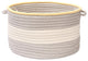 Colonial Mills Basket Color Block Round Basket Shadow Yellow Round