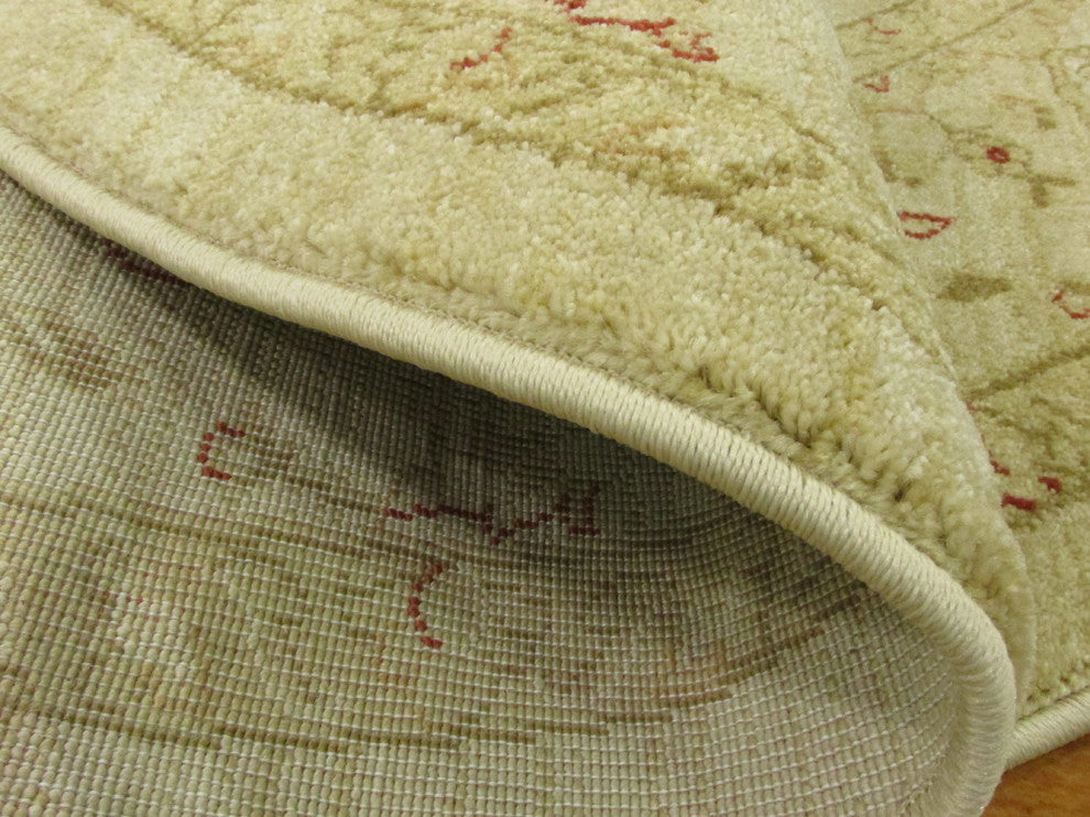 Unique Loom Cream Edinburgh Tansy 6'x6' Round Rug