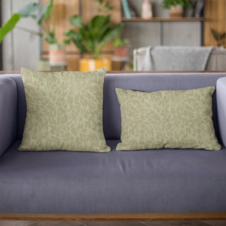 Stonewash Cheetah Embroidery Luxury Throw Pillow, Double sided 18"x18"