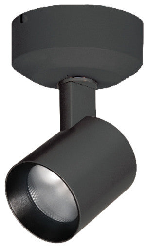 Lucio LED 10W Monopoint 3500K Flood Beam, Black