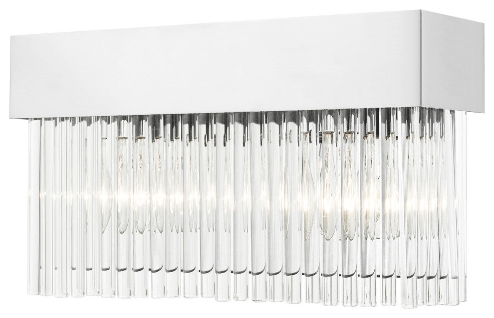 Livex Lighting Norwich 2 Light Polished Chrome ADA Sconce