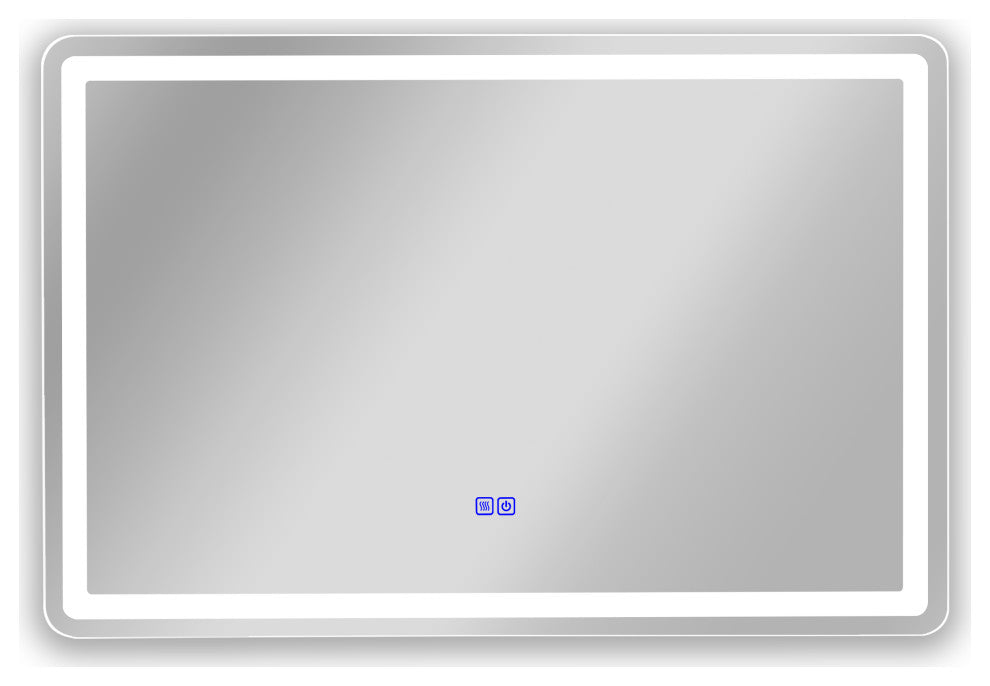 CHLOE Lighting LUMINOSITY Rectangular TouchScreen LED Mirror