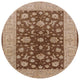 Ahgly Company Indoor Round Mid-Century Modern Area Rugs, 3' Round