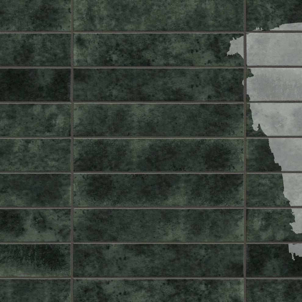 Menorca Black Ceramic Wall Tile
