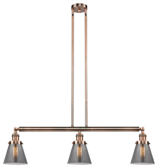 Innovations Lighting 213-Ac-G63-Led 3 Light Dimmable Led Island Light