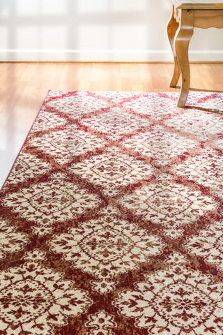 Melody Terracotta Rug, 5'3"x7'7"