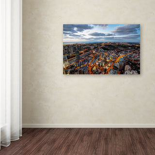 'Tel Aviv Israel - III' Canvas Art by David Ayash