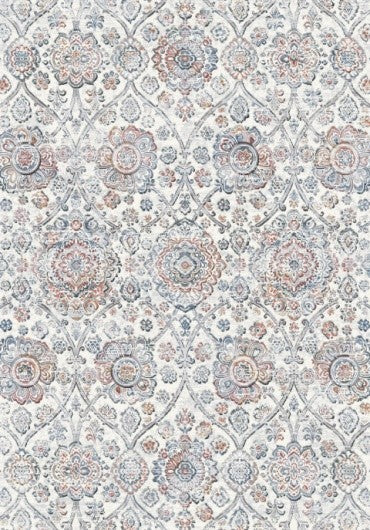 Imperial 63432-6656 Area Rug, Ivory And Multi, 5'3"x7'7"