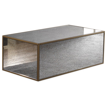 TOV Furniture Lana Mirrored Coffee Table