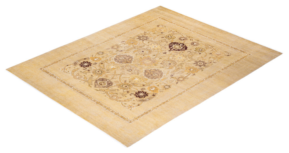 ECLECTIC, Hand Knotted Area Rug 10' 2" X 7' 10"