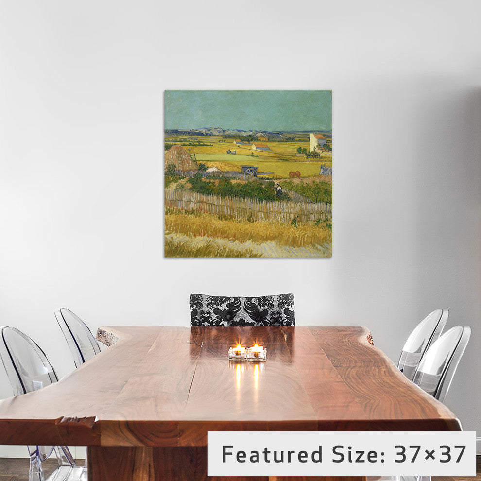 "The Harvest" Wrapped Canvas Art Print, 26x26x1.5