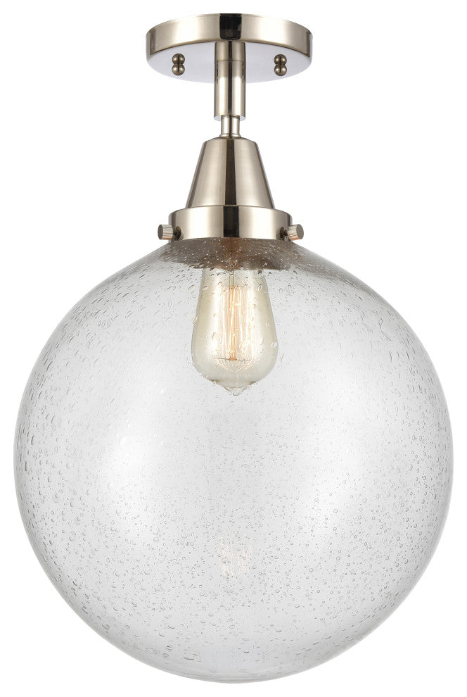 INNOVATIONS LIGHTING 447-1C-PN-G204-12 Beacon Flush Mount