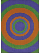 Kid Essentials Rug, Fascinate, Violet, 5'4"x7'8"