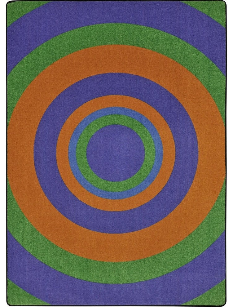Kid Essentials Rug, Fascinate, Violet, 5'4"x7'8"