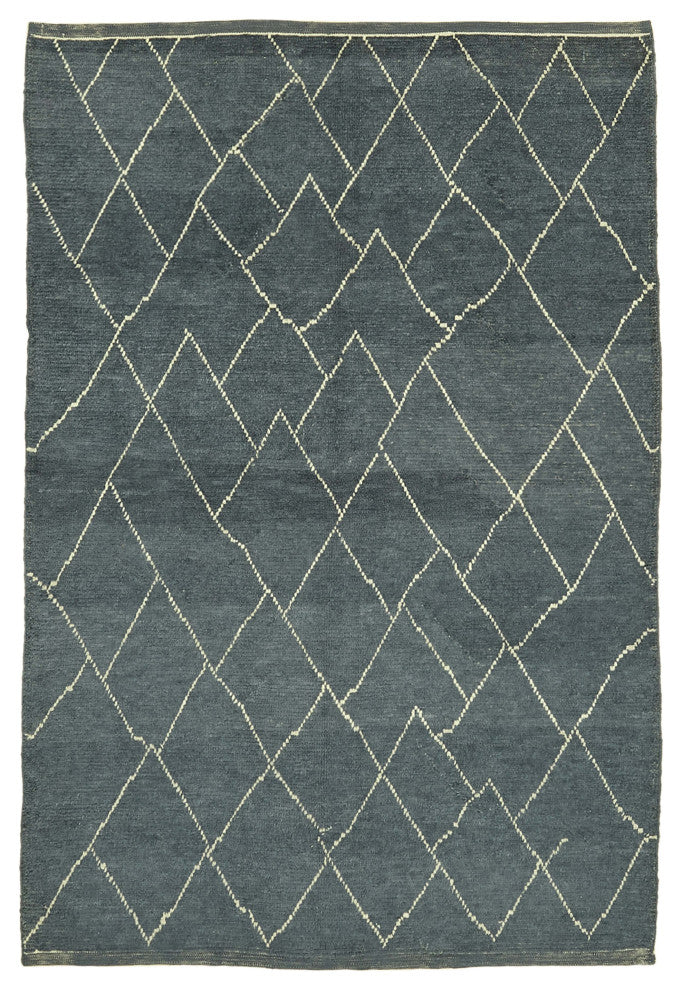Rug N Carpet - Handmade Unique 5' 4'' x 7' 9'' Moroccan Area Rug