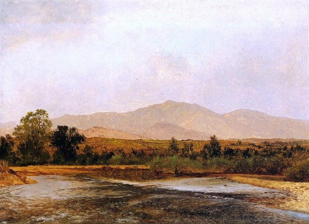 John Frederick Kensett On the St. Vrain Colorado Territory Wall Decal