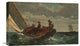 "Breezing Up" Stretched Canvas Giclee by Winslow Homer, 22"x14"