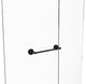 Que New 18" Shower Door Towel Bar, Oil Rubbed Bronze