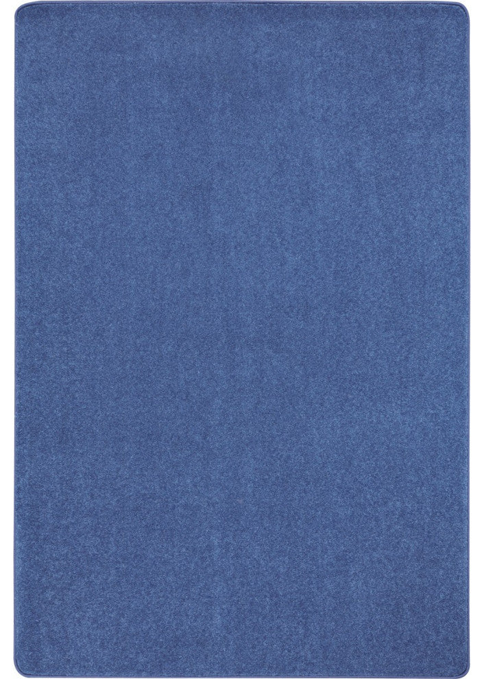 Just Kidding 6' X 6' Area Rug, Color Cobalt Blue