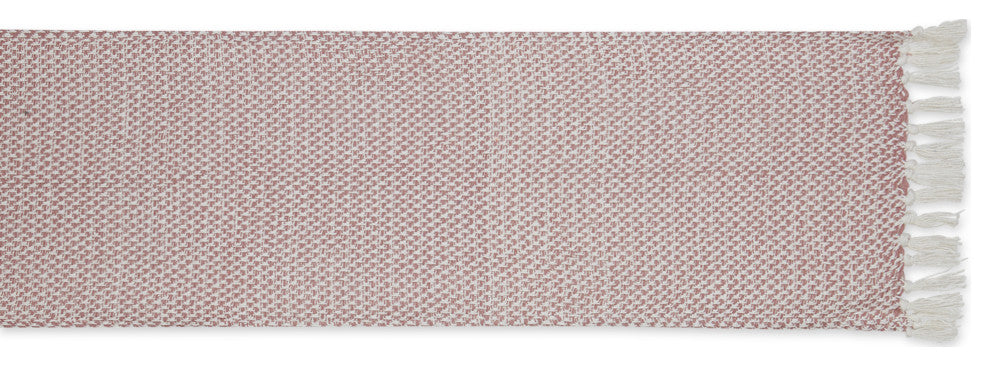 Pale Mauve Woven Table Runner 15x108