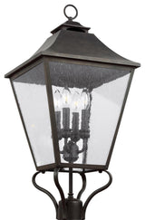 Galena Large Post Lantern, Sable
