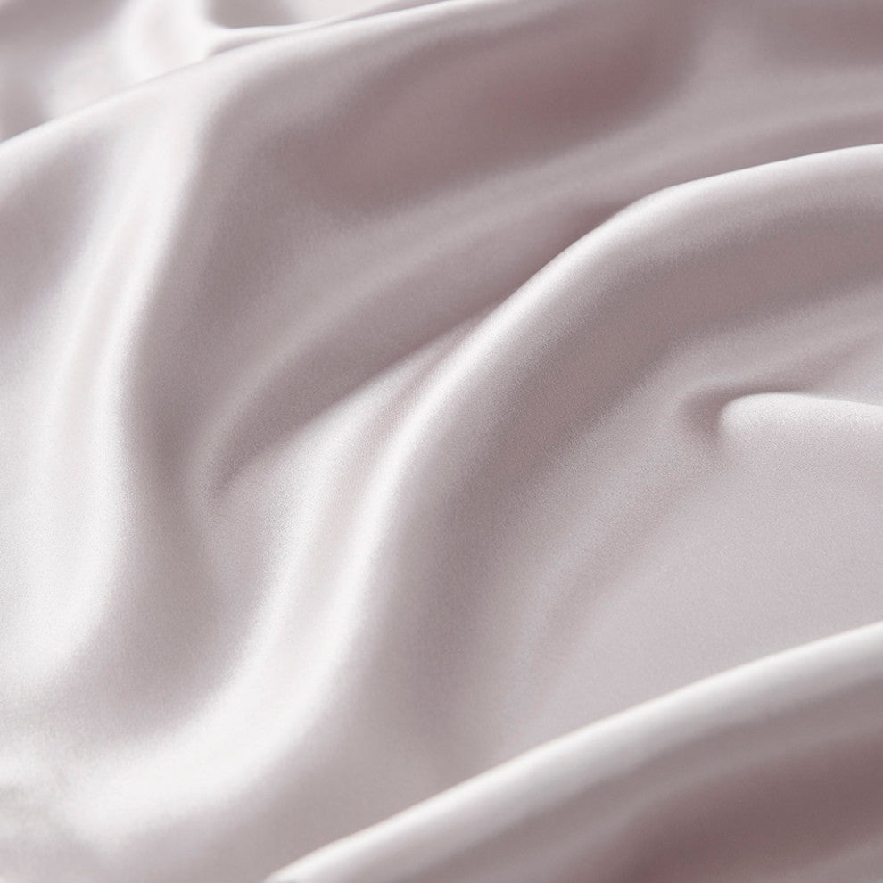 Madison Park Mulberry Silk Luxury Single Pillowcase, Lavender, Standard