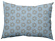 Chickens-go-round Easter Decorative Lumbar Pillow, After Rain Blue, 14x20"