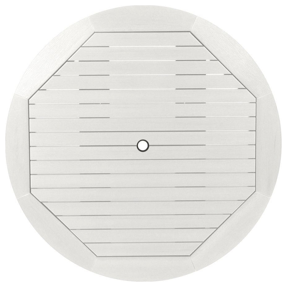 Round Dining Table, 48", White