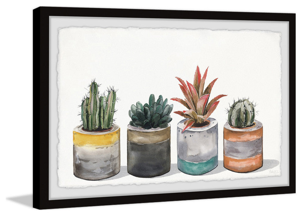 "Looking Sharp" Framed Painting Print