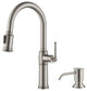 Sellette Pull-Down 1-Hole Kitchen Faucet SFS, Soap Dispenser